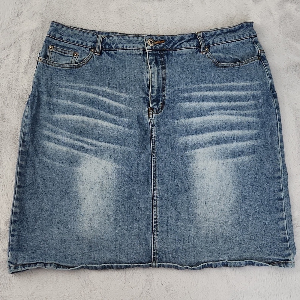 ROUTE 66 DENIM SKIRT Size 16